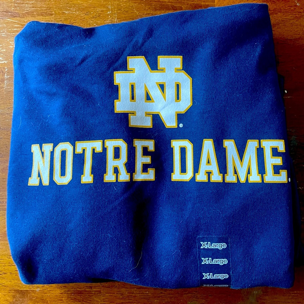 Mens XL NEW Notre Dame Hoodie
